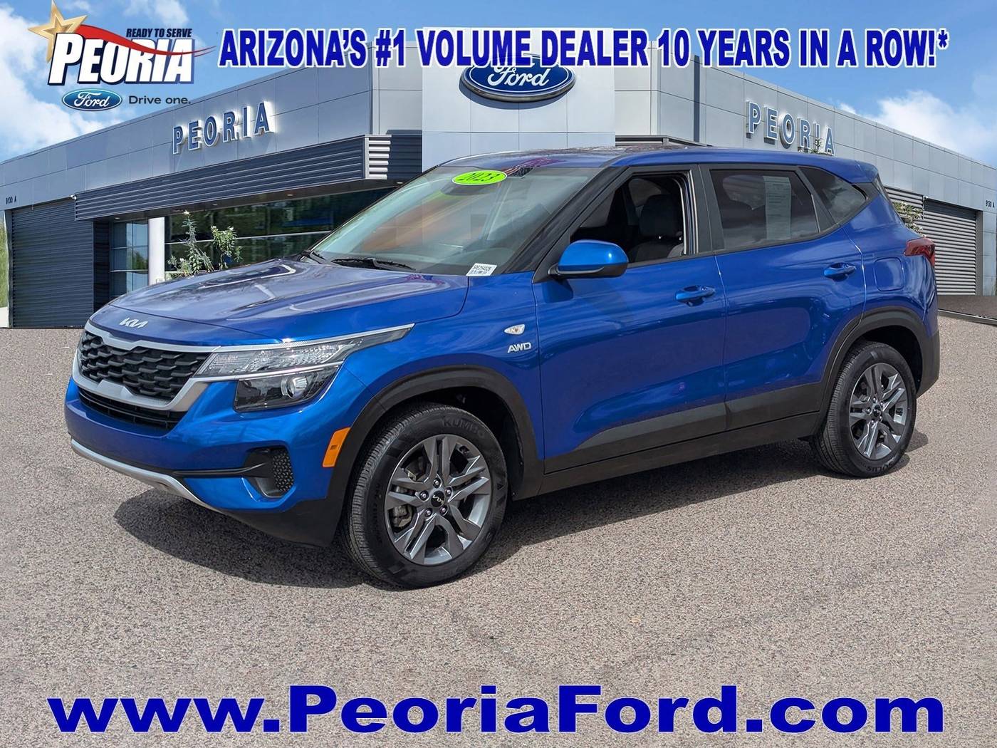 2023 Kia Seltos LX — SUV — 28,329 mi — Peoria, AZ