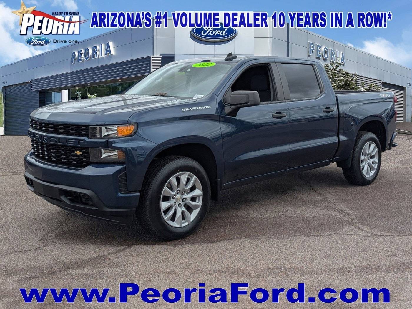 2022 Chevrolet Silverado 1500 LTD Custom — Pickup Truck — 28,201 mi — Peoria, AZ