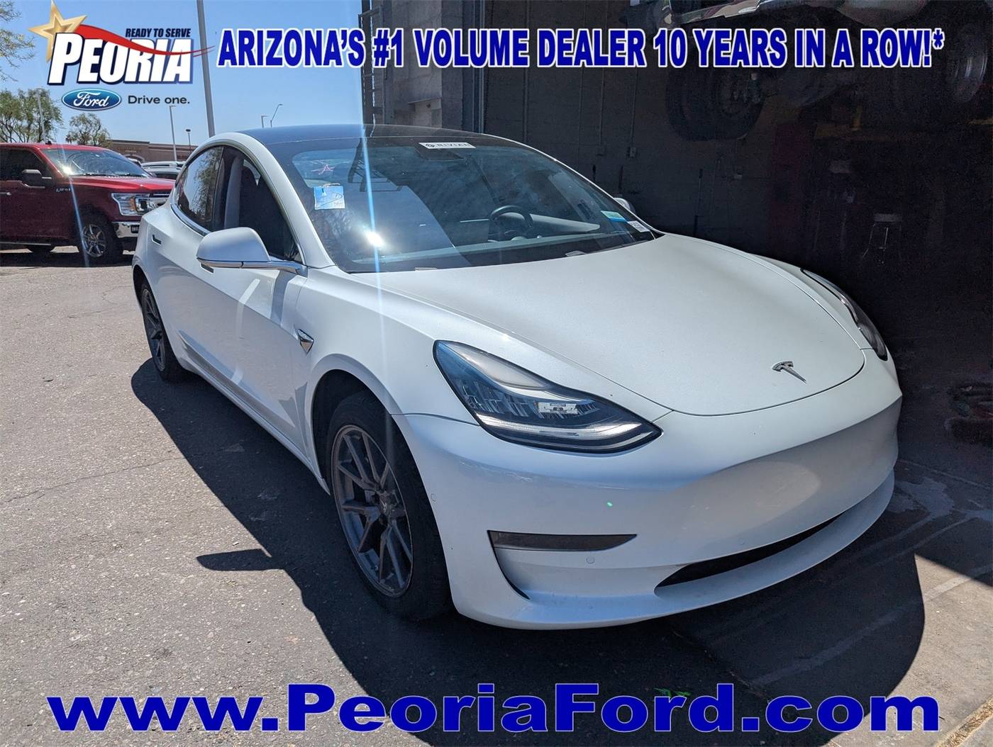 2019 Tesla Model 3 Mid Range — Sedan — 42,808 mi — Peoria, AZ