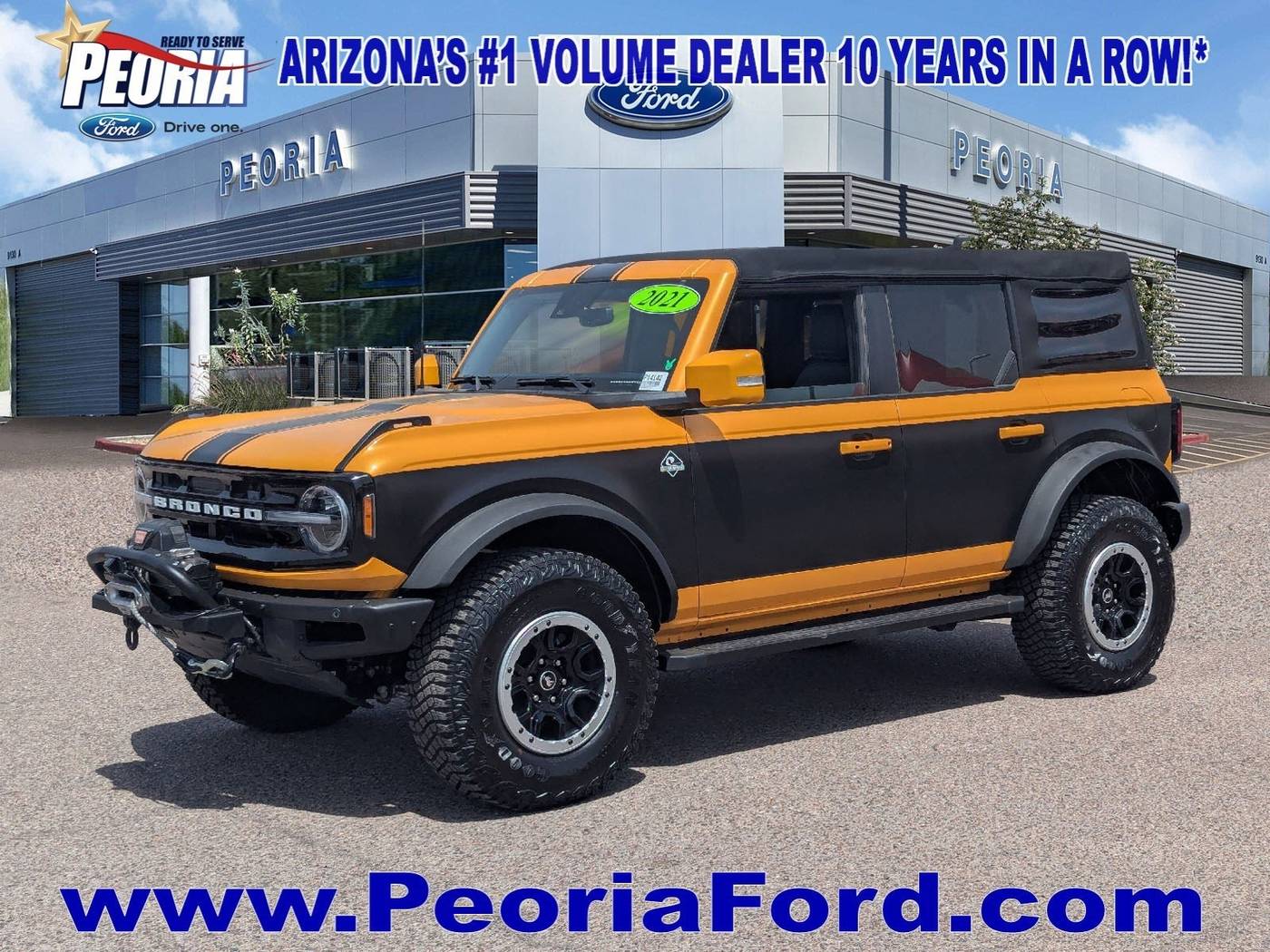 2021 Ford Bronco Outer Banks — SUV — 1,999 mi — Peoria, AZ