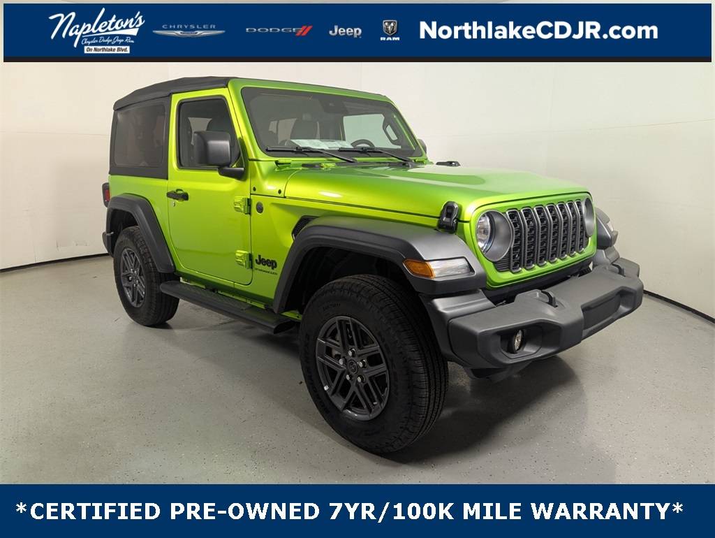 2025 Jeep Wrangler Sport S — SUV — 631 mi — Lake Park, FL