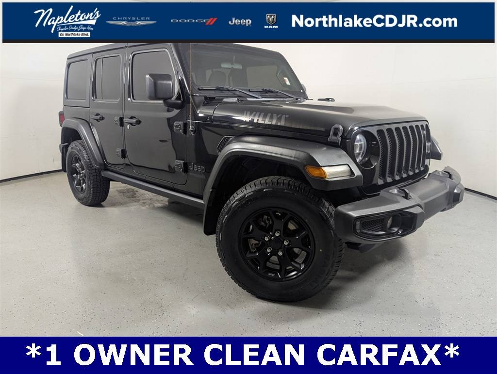 2021 Jeep Wrangler Willys — SUV — 103,593 mi — Lake Park, FL
