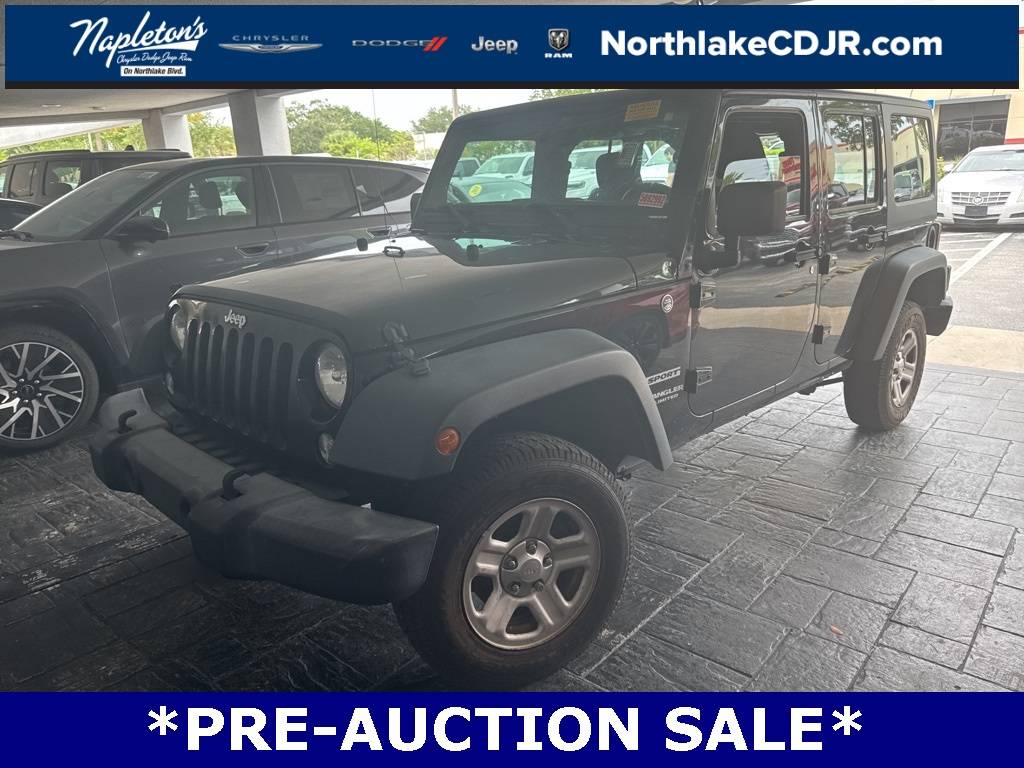 2015 Jeep Wrangler Sport — SUV — 128,039 mi — Lake Park, FL