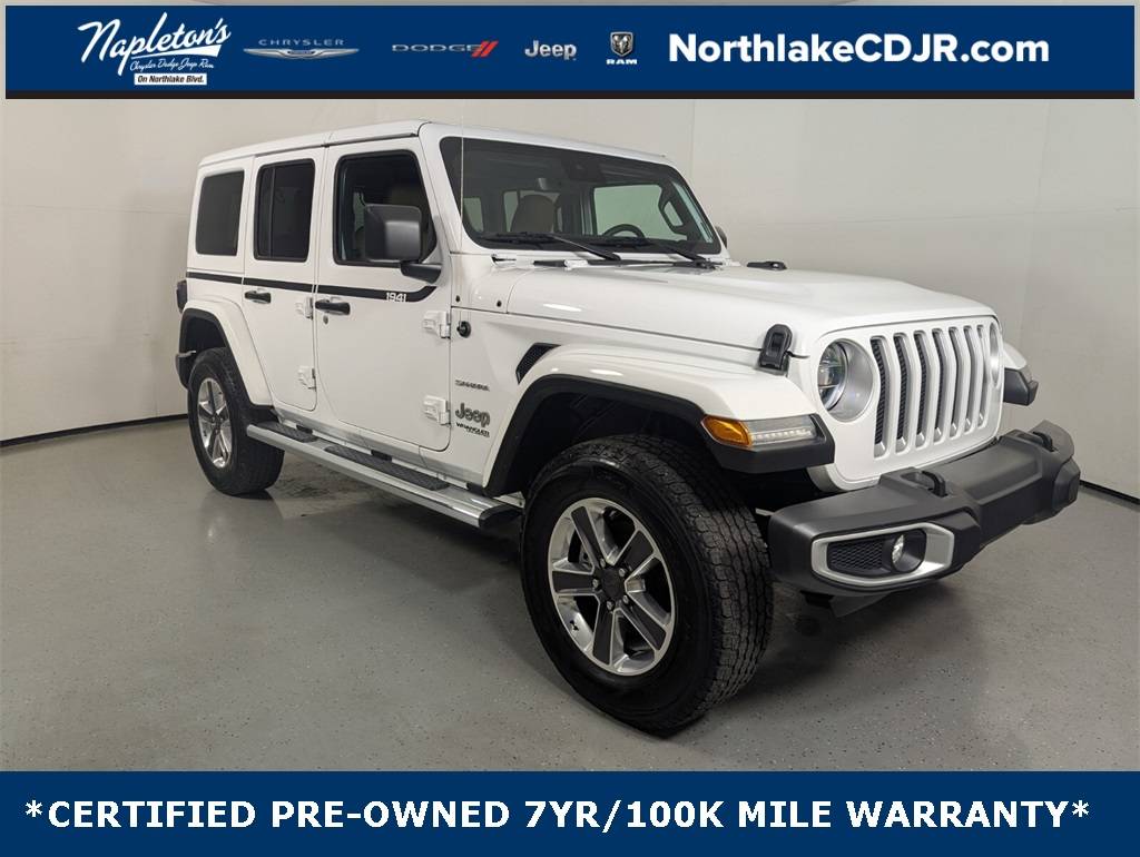2022 Jeep Wrangler Sahara — SUV — 34,600 mi — Lake Park, FL