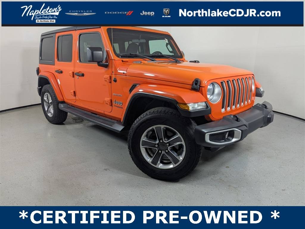2020 Jeep Wrangler Sahara — SUV — 50,128 mi — Lake Park, FL