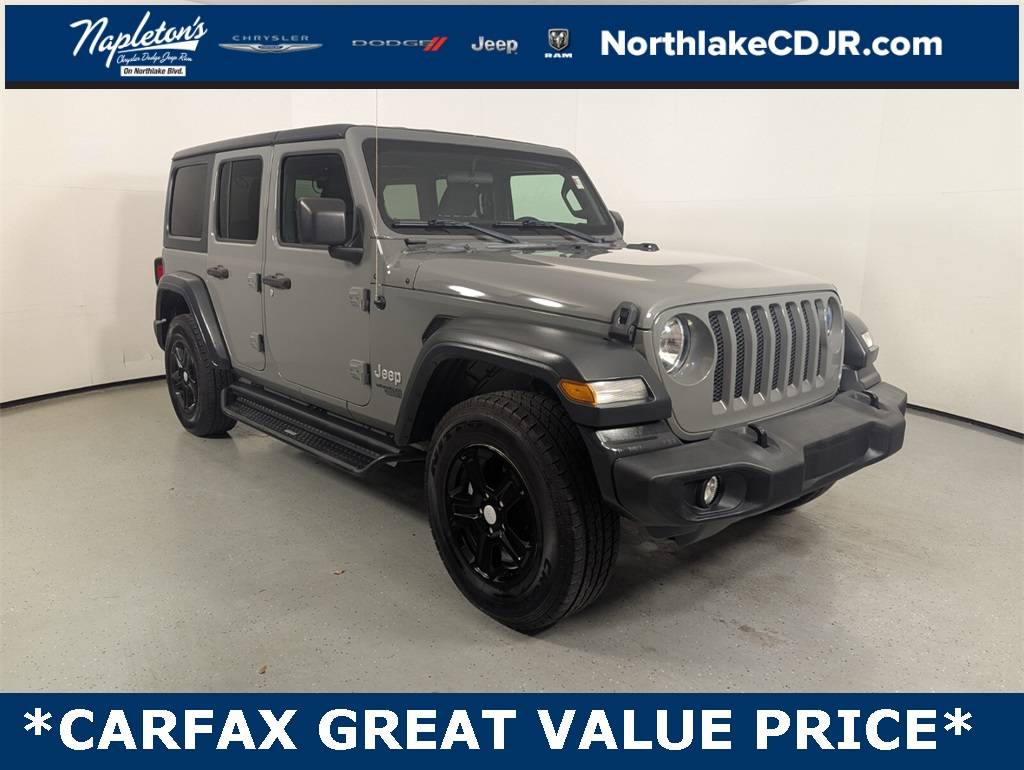 2019 Jeep Wrangler Sport S — SUV — 78,740 mi — Lake Park, FL