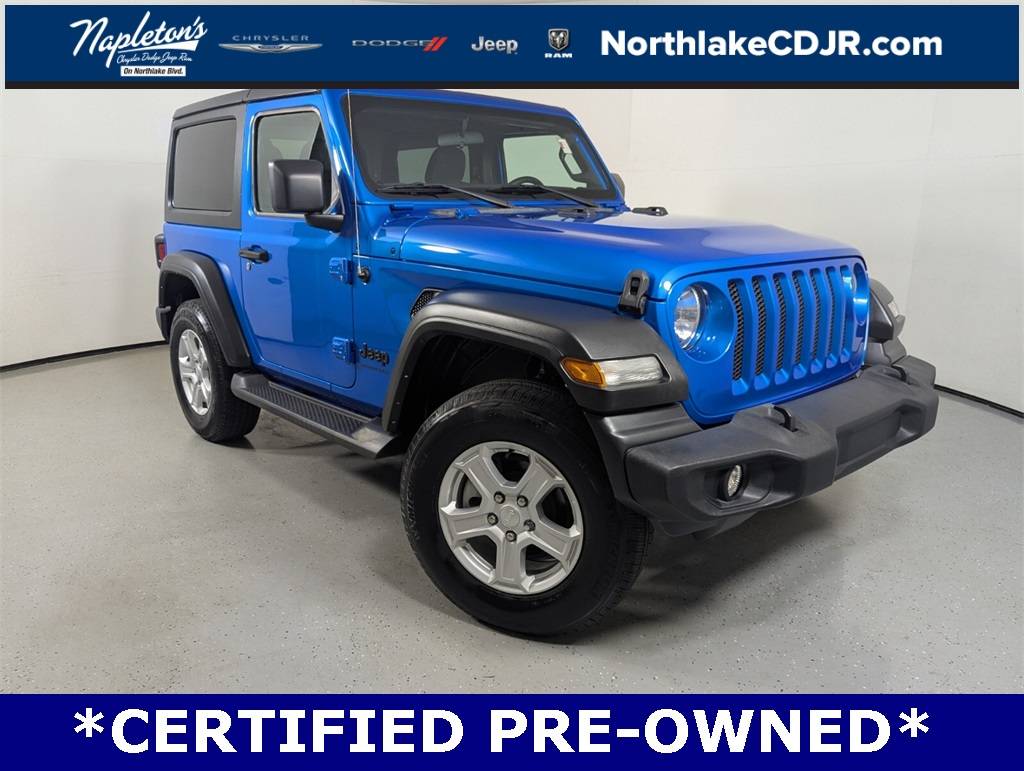 2022 Jeep Wrangler Sport S — SUV — 10,525 mi — Lake Park, FL