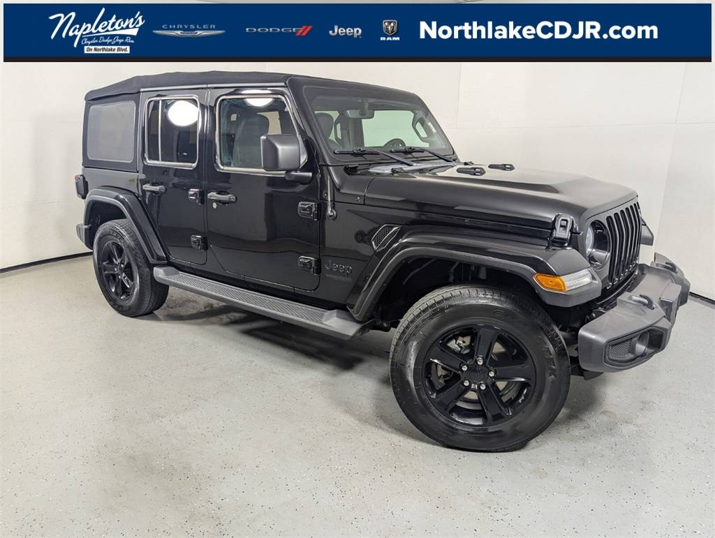2021 Jeep Wrangler Sahara Altitude — SUV — 95,006 mi — Lake Park, FL