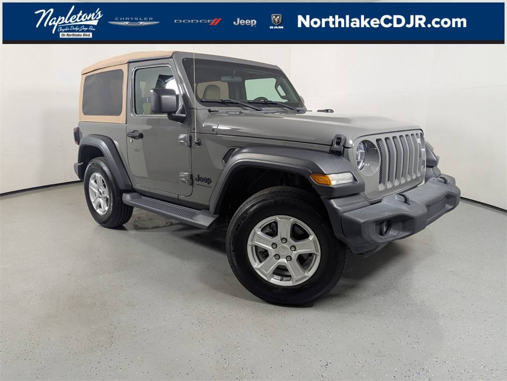 2020 Jeep Wrangler Black and Tan — SUV — 43,725 mi — Lake Park, FL
