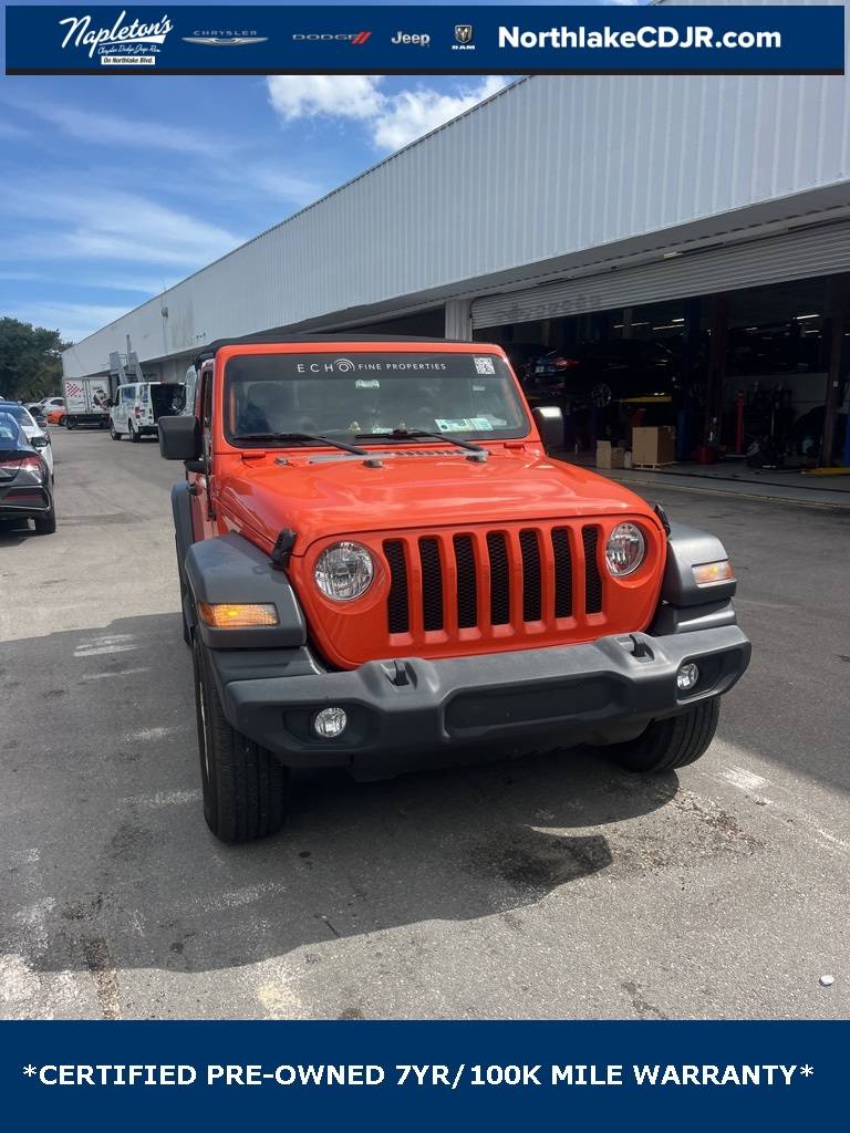 2023 Jeep Wrangler Sport S — SUV — 19,456 mi — Lake Park, FL