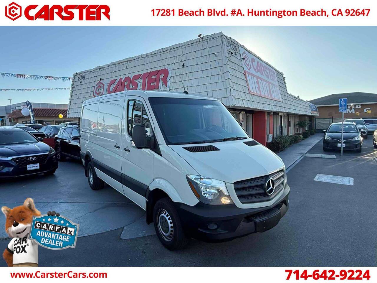 2017 Mercedes-Benz Sprinter Cargo Van 3500 — Cargo Van — 76,784 mi — Huntington Beach, CA