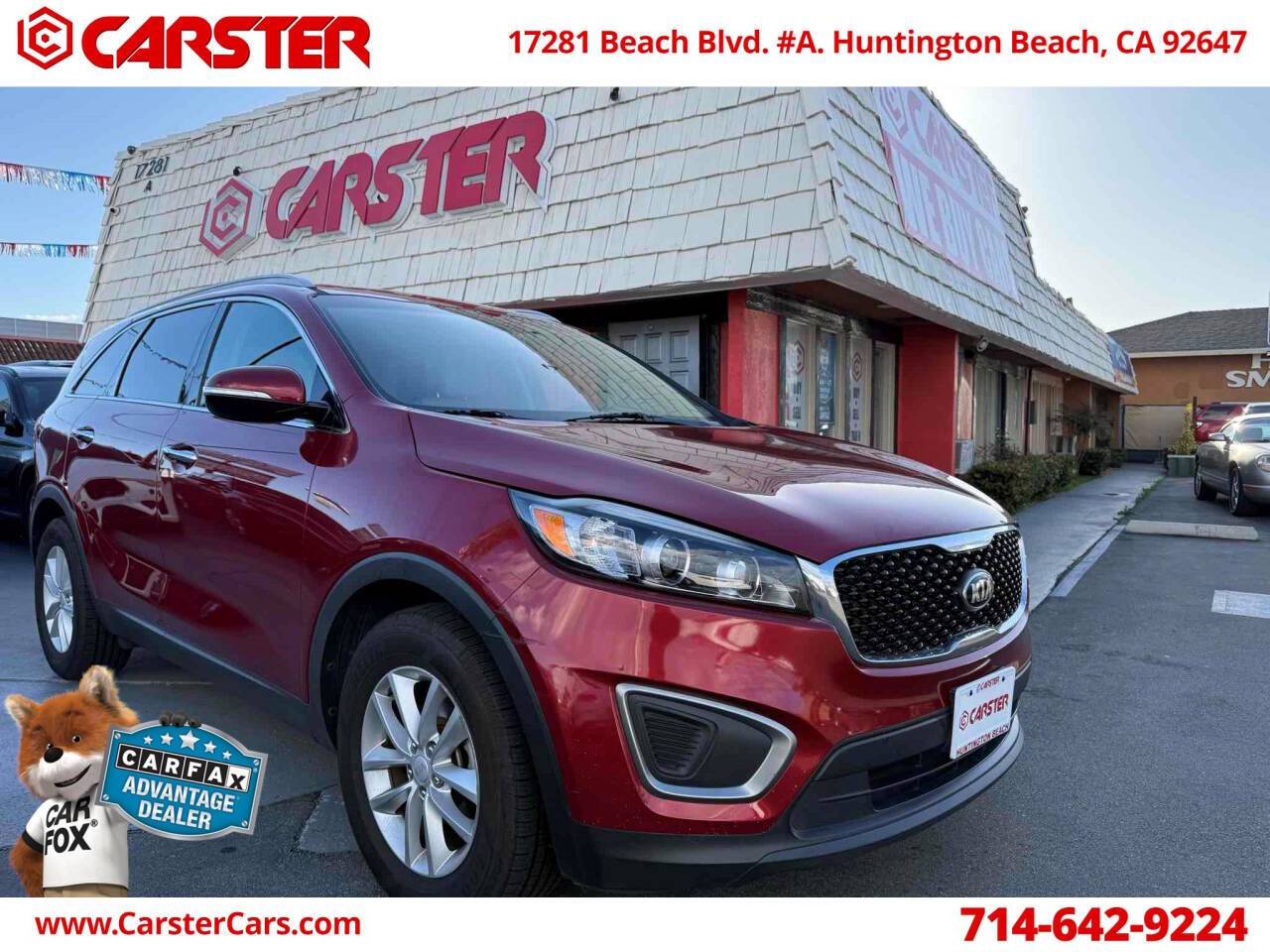 2016 Kia Sorento LX — SUV — 72,832 mi — Huntington Beach, CA