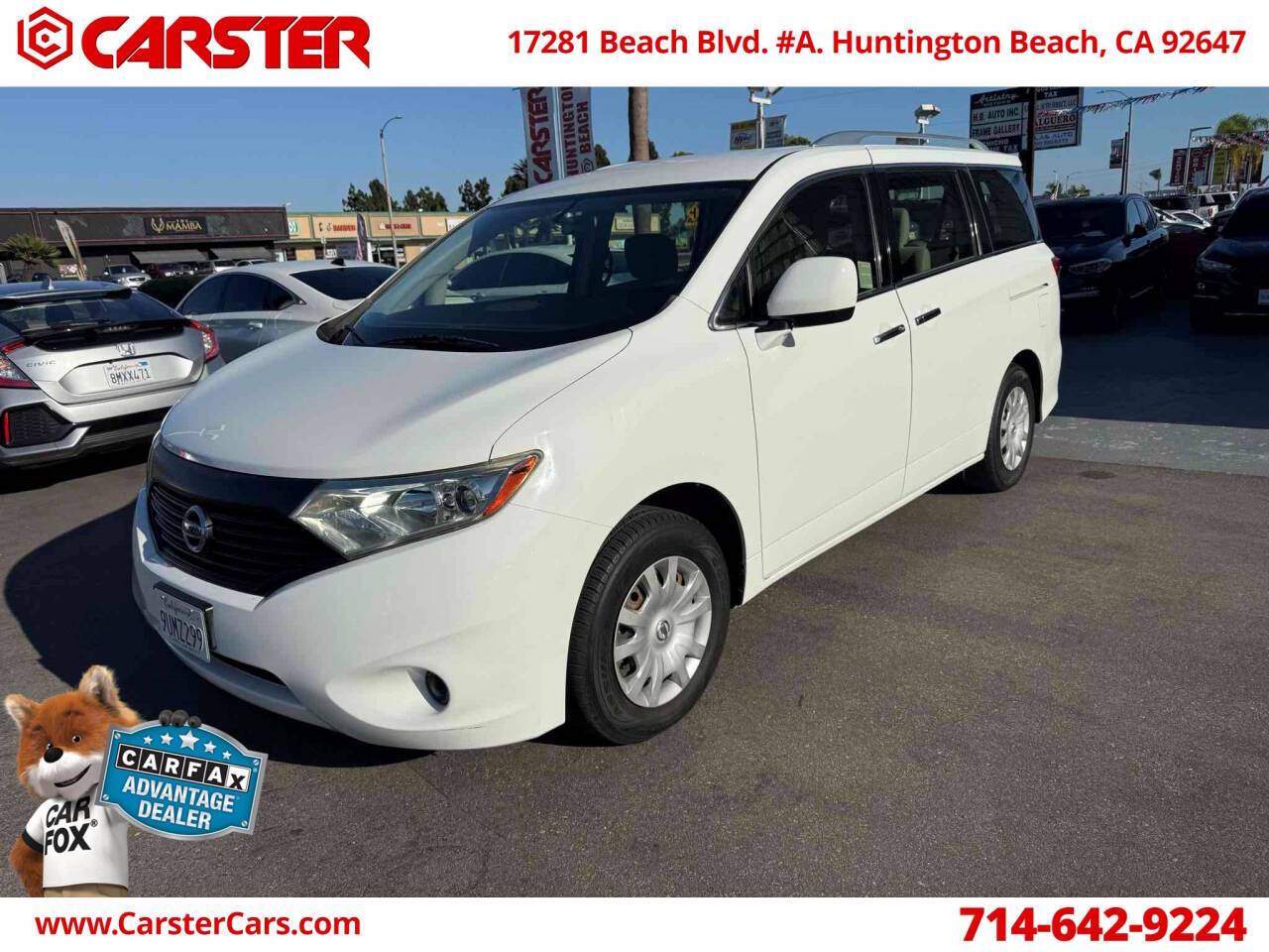 2014 Nissan Quest S — Minivan — 35,742 mi — Huntington Beach, CA