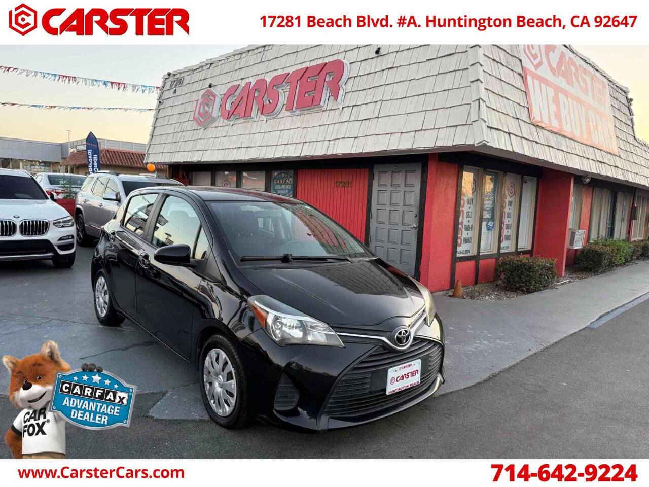 2015 Toyota Yaris L — Hatchback — 102,468 mi — Huntington Beach, CA