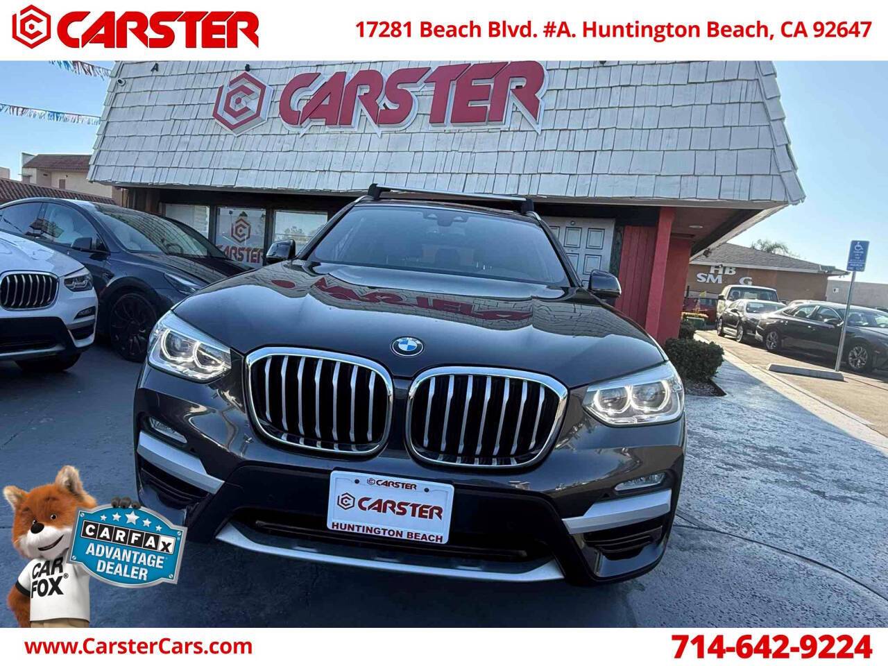 2018 BMW X3 30i — SUV — 66,086 mi — Huntington Beach, CA