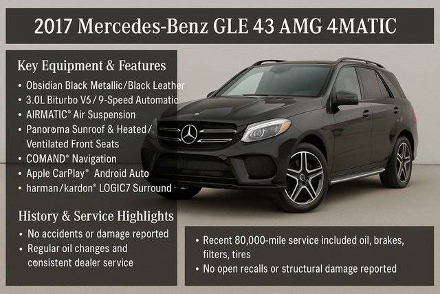 2017 Mercedes-Benz GLE GLE 43 AMG — SUV — 92,671 mi — Frederick, MD
