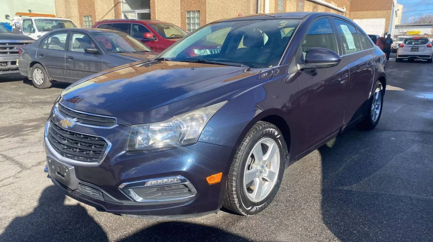 2016 Chevrolet Cruze Limited 1LT — Sedan — 102,778 mi — Garfield, NJ