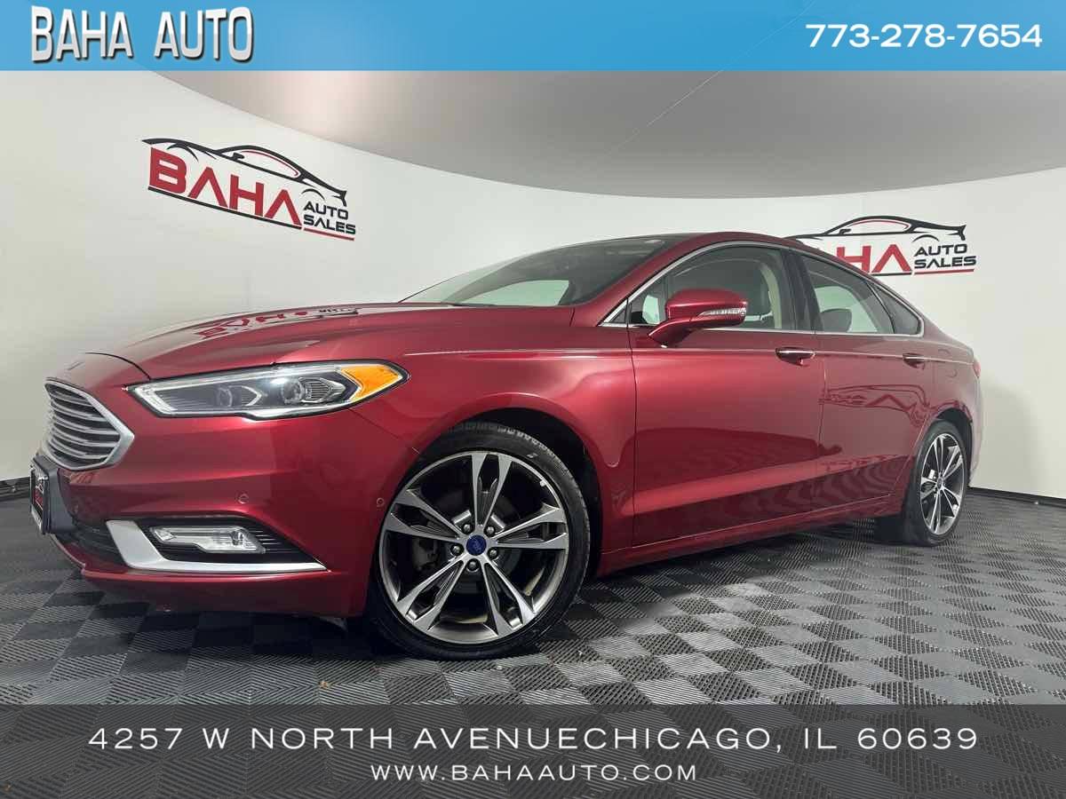 2017 Ford Fusion Titanium — Sedan — 53,138 mi — Chicago, IL