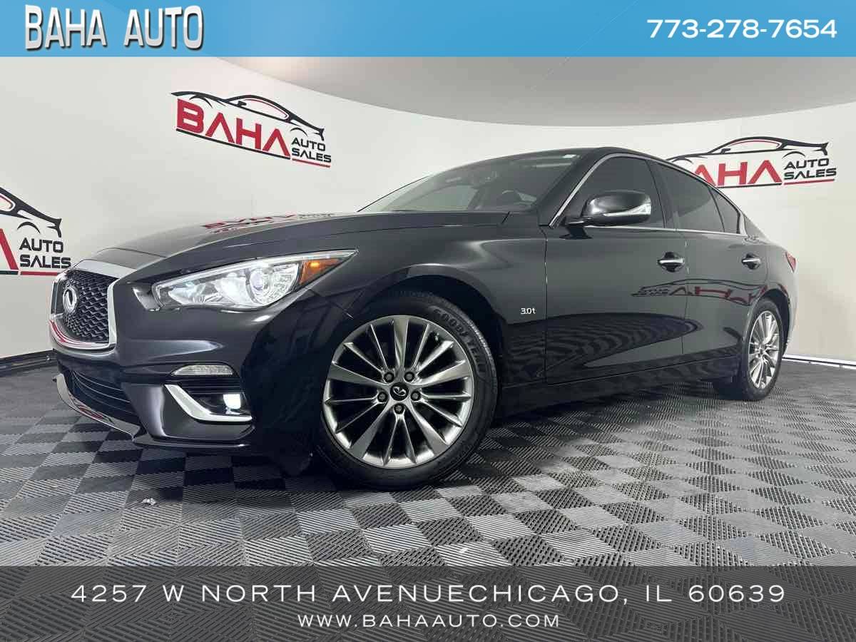 2019 INFINITI Q50 3.0t LUXE — Sedan — 126,191 mi — Chicago, IL