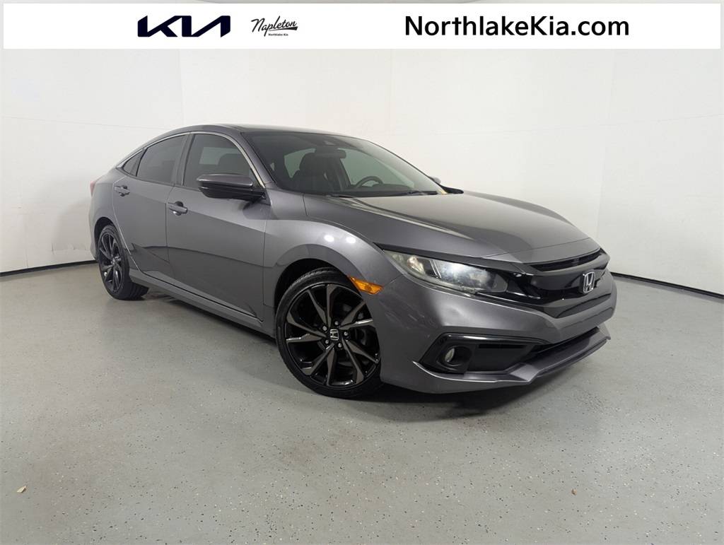 2019 Honda Civic Sport — Sedan — 51,592 mi — Palm Beach Gardens, FL