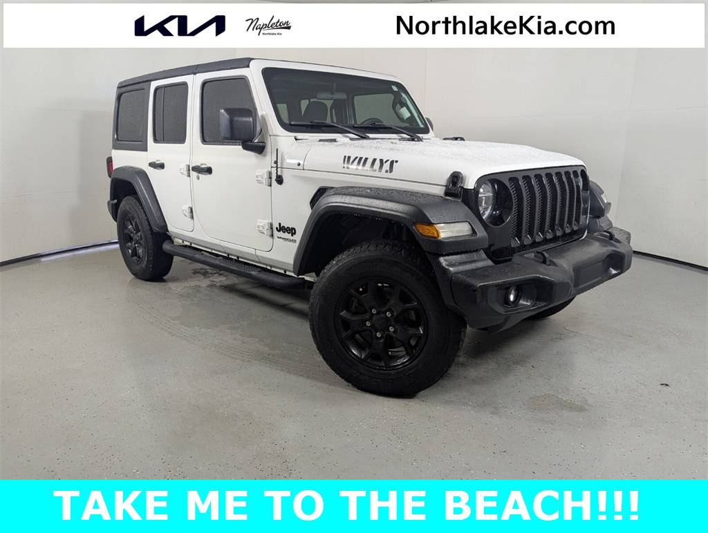 2020 Jeep Wrangler Willys — SUV — 76,915 mi — Palm Beach Gardens, FL