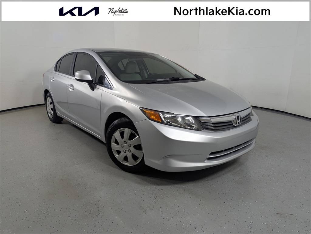 2012 Honda Civic LX — Sedan — 82,312 mi — Palm Beach Gardens, FL