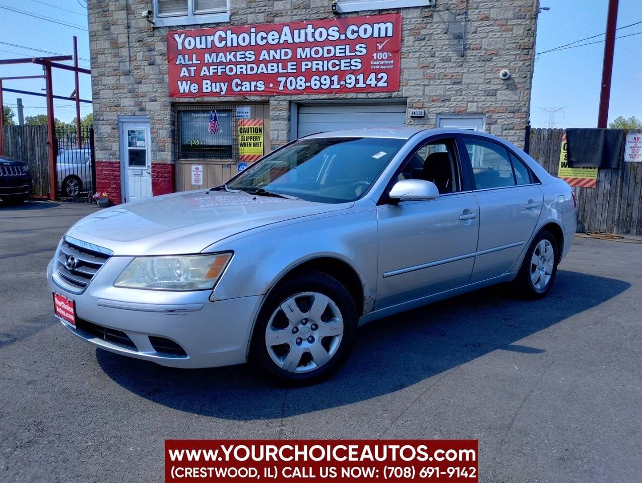 2009 Hyundai Sonata GLS — Sedan — 110,242 mi — Crestwood, IL
