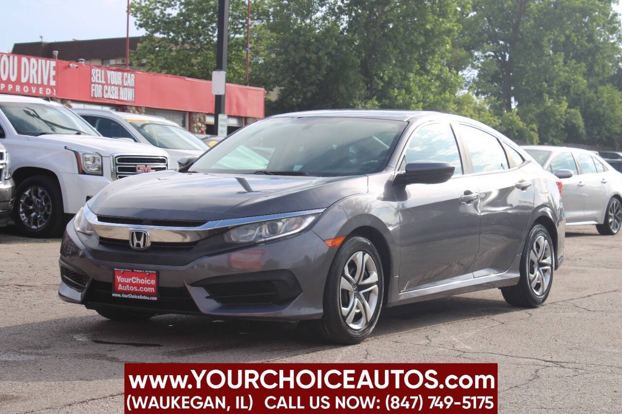 2016 Honda Civic LX — Sedan — 103,220 mi — Waukegan, IL