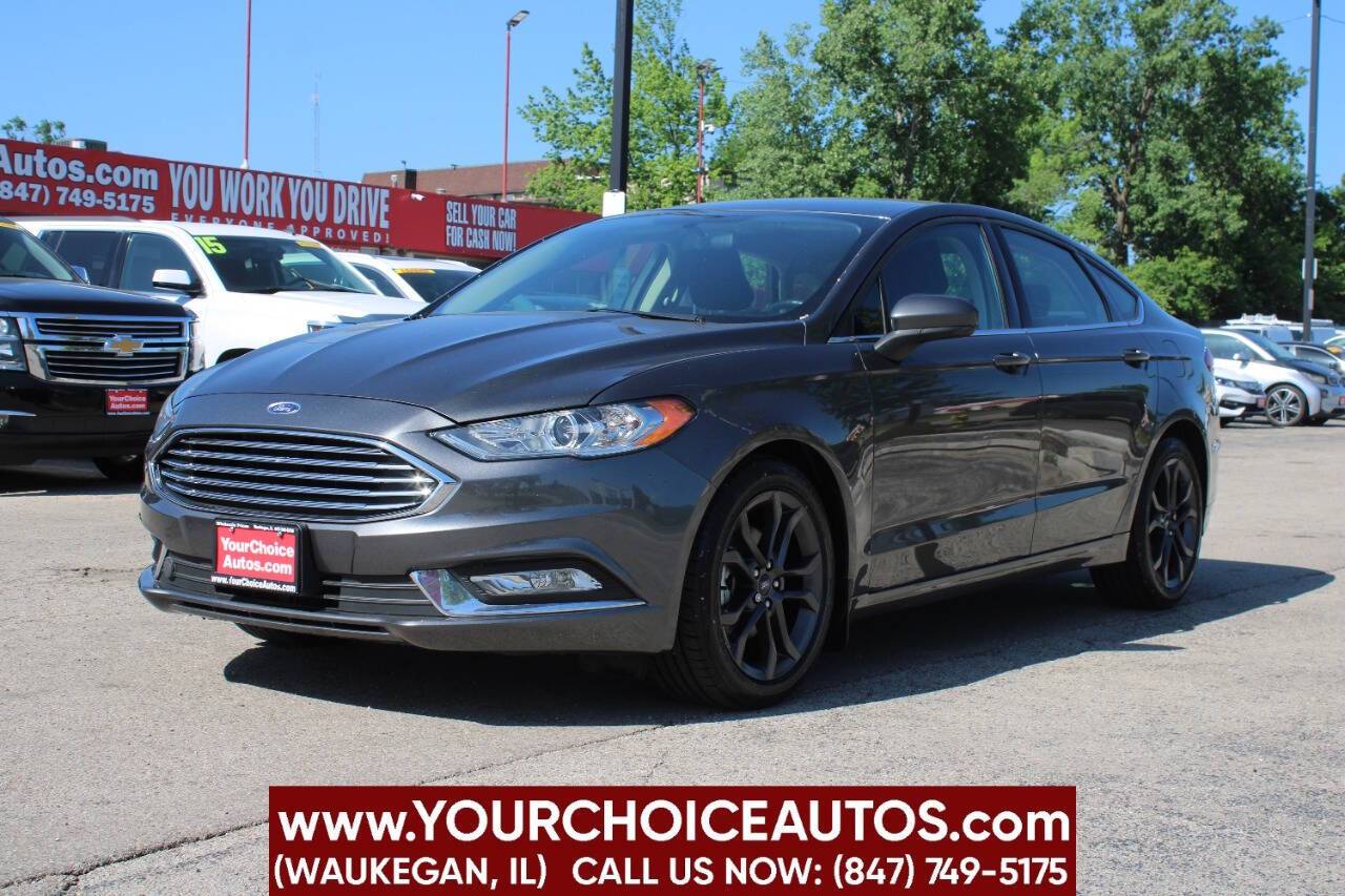 2018 Ford Fusion S — Sedan — 95,479 mi — Waukegan, IL