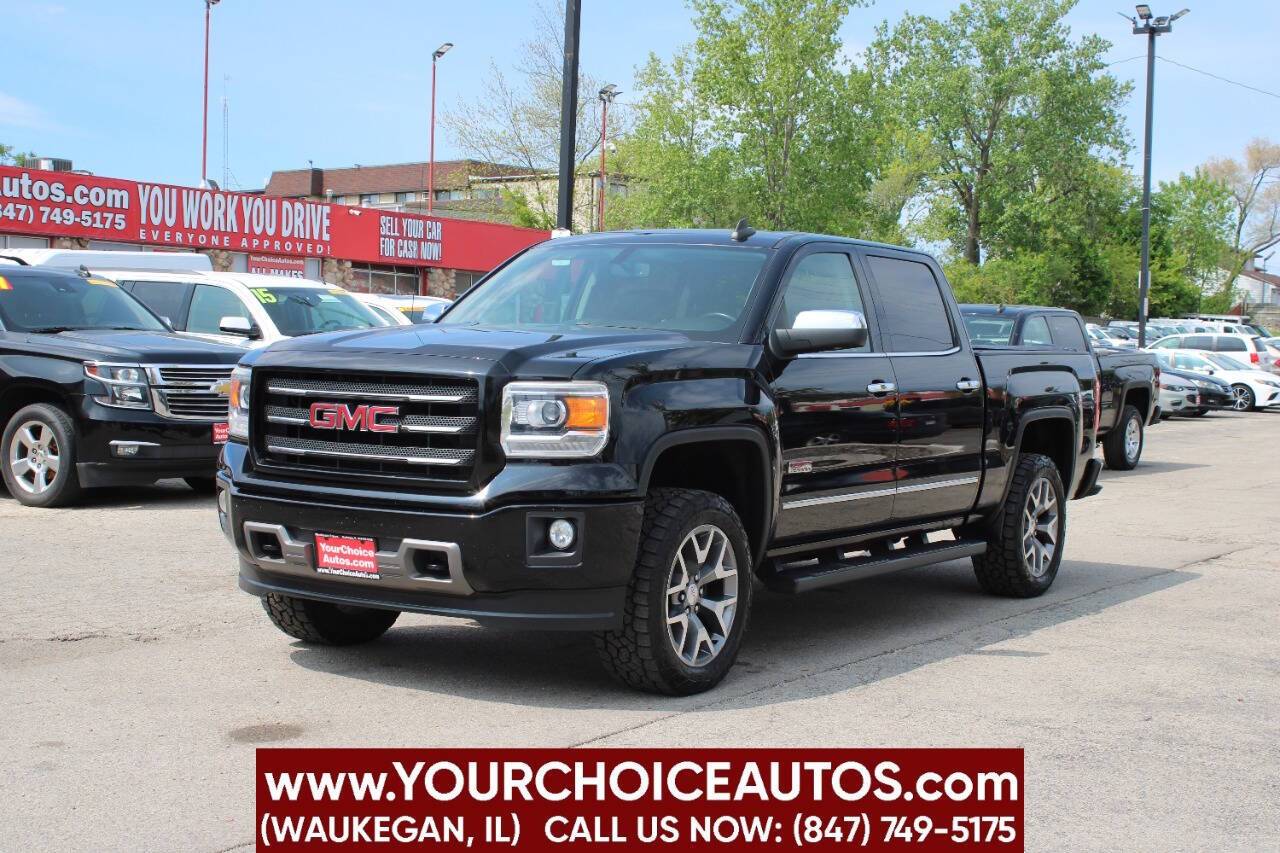 2015 GMC Sierra 1500 SLT — Pickup Truck — 102,383 mi — Waukegan, IL