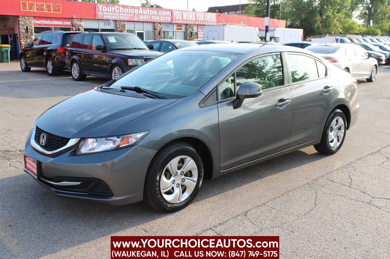 2013 Honda Civic LX — Sedan — 130,349 mi — Waukegan, IL