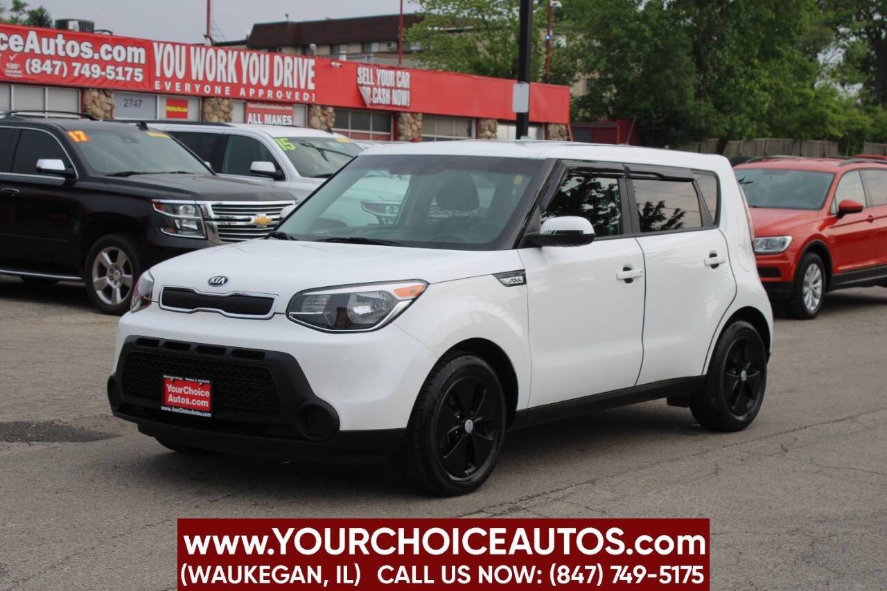 2016 Kia Soul Base — Hatchback — 96,554 mi — Waukegan, IL