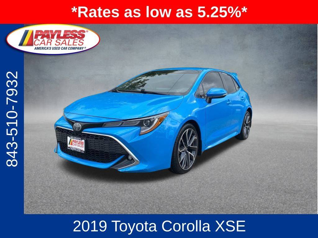 2019 Toyota Corolla Hatchback XSE — Hatchback — 75,571 mi — North Charleston, SC
