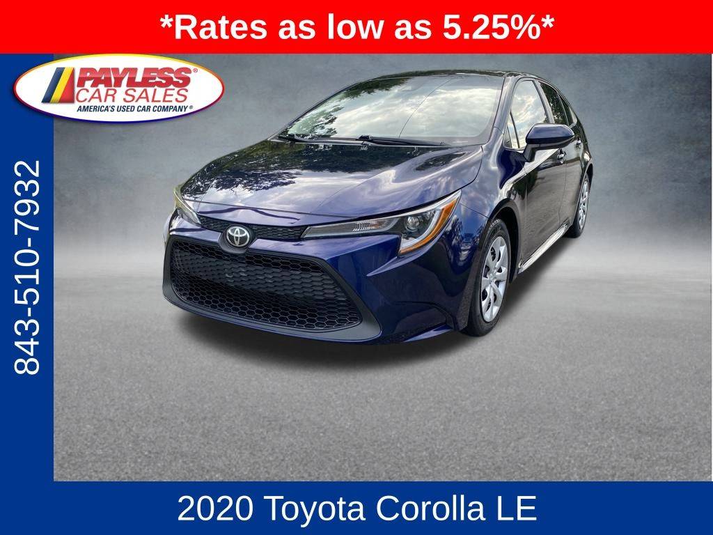 2020 Toyota Corolla LE — Sedan — 60,530 mi — North Charleston, SC