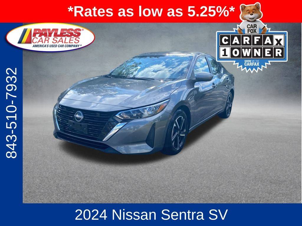 2024 Nissan Sentra SV — Sedan — 45,707 mi — North Charleston, SC