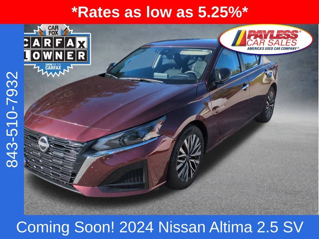 2024 Nissan Altima SV — Sedan — 35,071 mi — North Charleston, SC