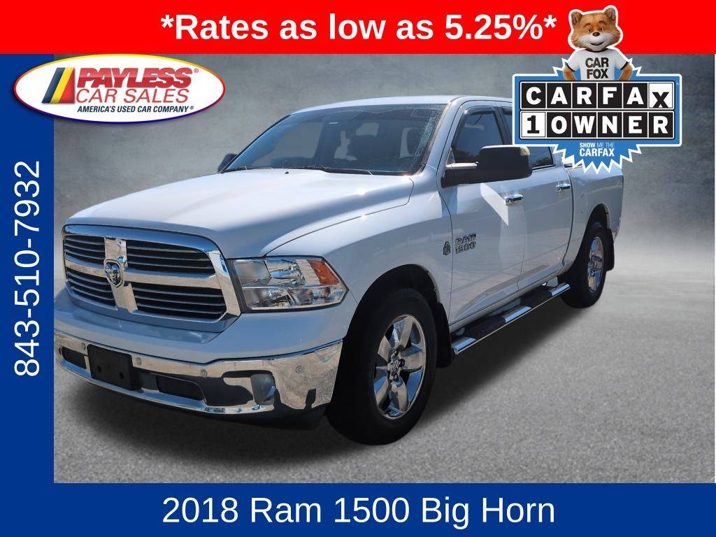 2018 Ram 1500 Big Horn — Pickup Truck — 95,536 mi — North Charleston, SC