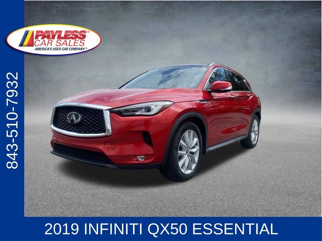 2019 INFINITI QX50 ESSENTIAL — SUV — 77,014 mi — North Charleston, SC