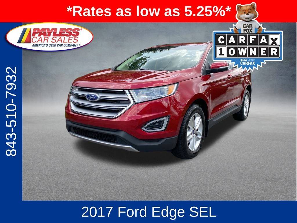 2017 Ford Edge SEL — SUV — 74,409 mi — North Charleston, SC