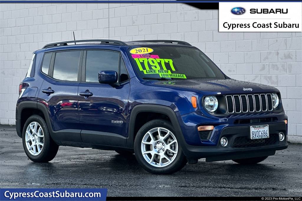 2021 Jeep Renegade Latitude — SUV — 31,924 mi — Seaside, CA