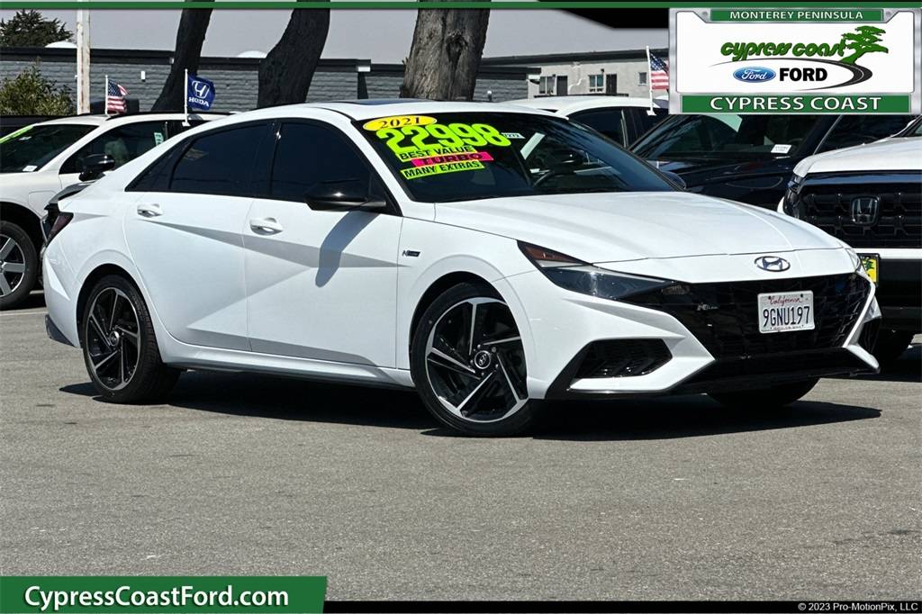 2021 Hyundai Elantra N Line — Sedan — 41,675 mi — Seaside, CA