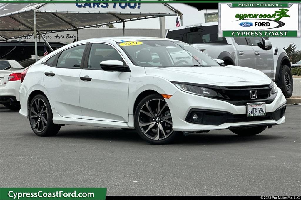 2021 Honda Civic Sport — Sedan — 68,796 mi — Seaside, CA
