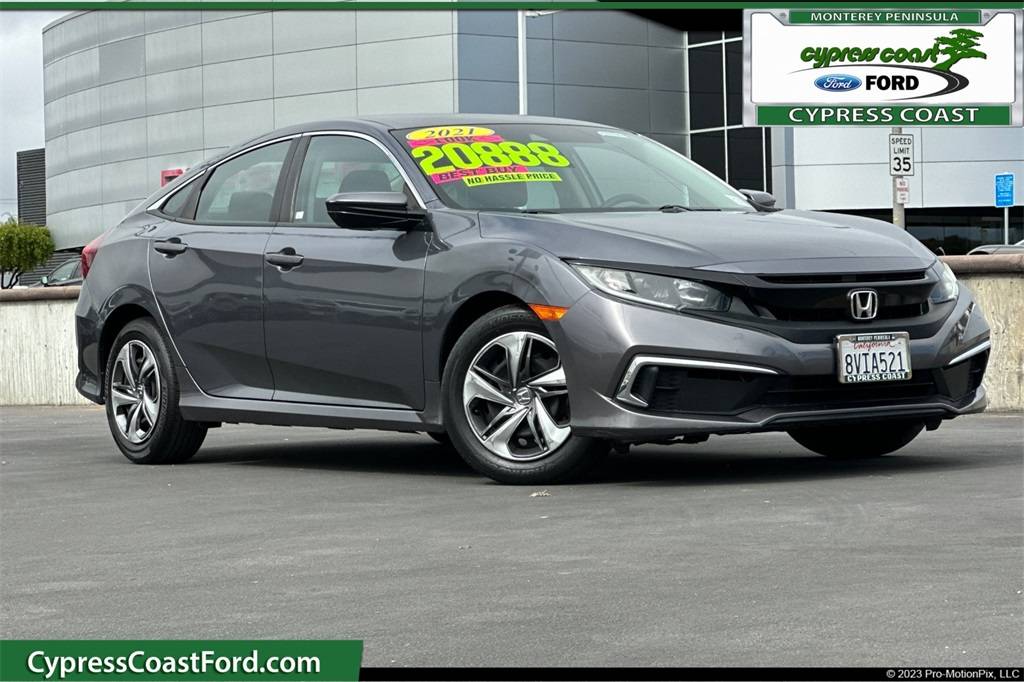 2021 Honda Civic LX — Sedan — 44,894 mi — Seaside, CA