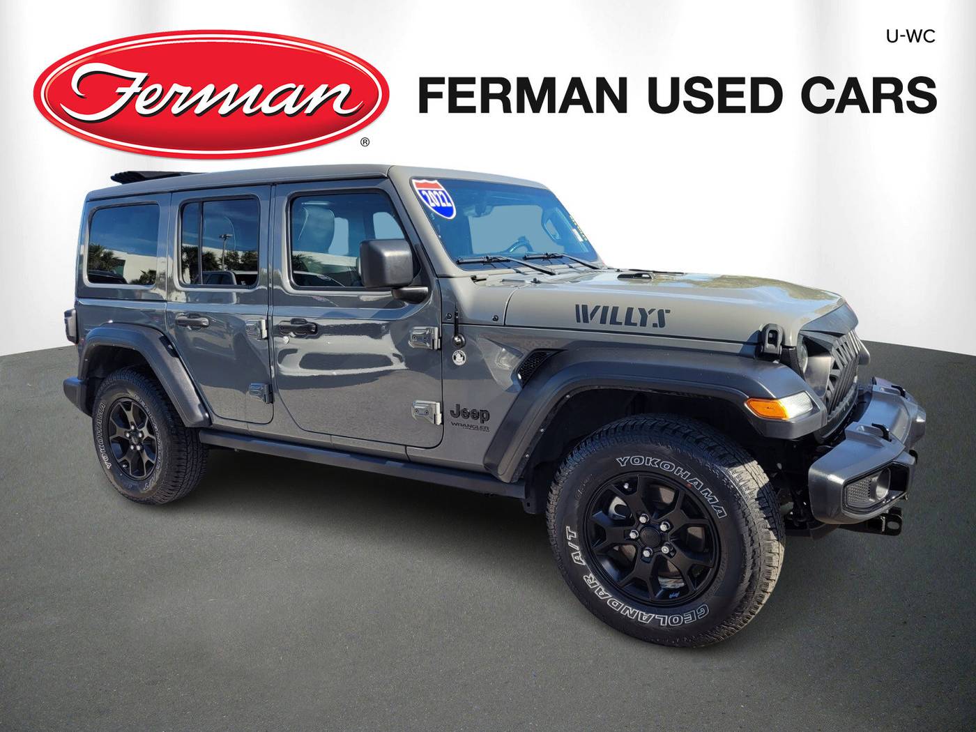 2022 Jeep Wrangler Willys — SUV — 63,800 mi — Lutz, FL