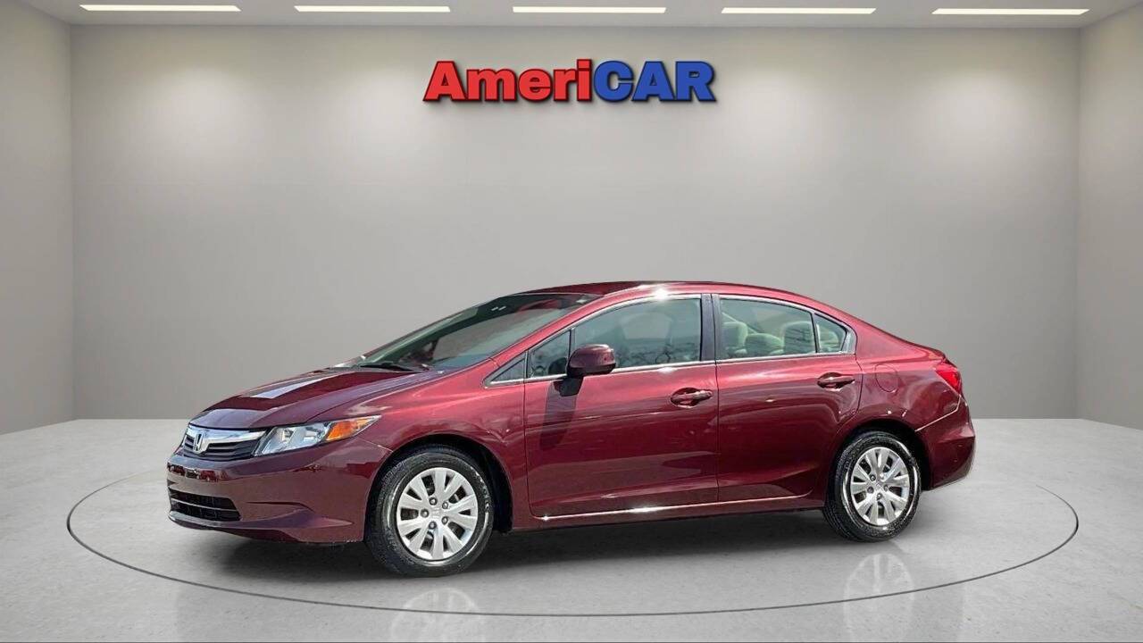2012 Honda Civic LX — Sedan — 42,522 mi — Laurel, MD