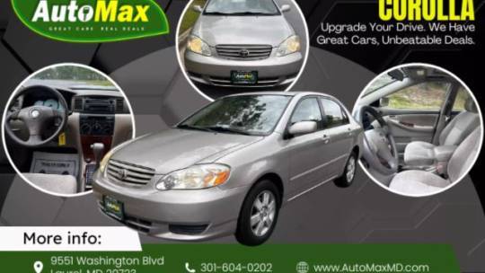 2003 Toyota Corolla LE — Sedan — 134,961 mi — Laurel, MD