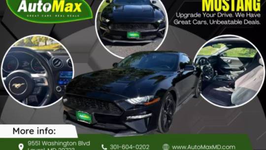 2021 Ford Mustang EcoBoost — Coupe — 59,724 mi — Laurel, MD