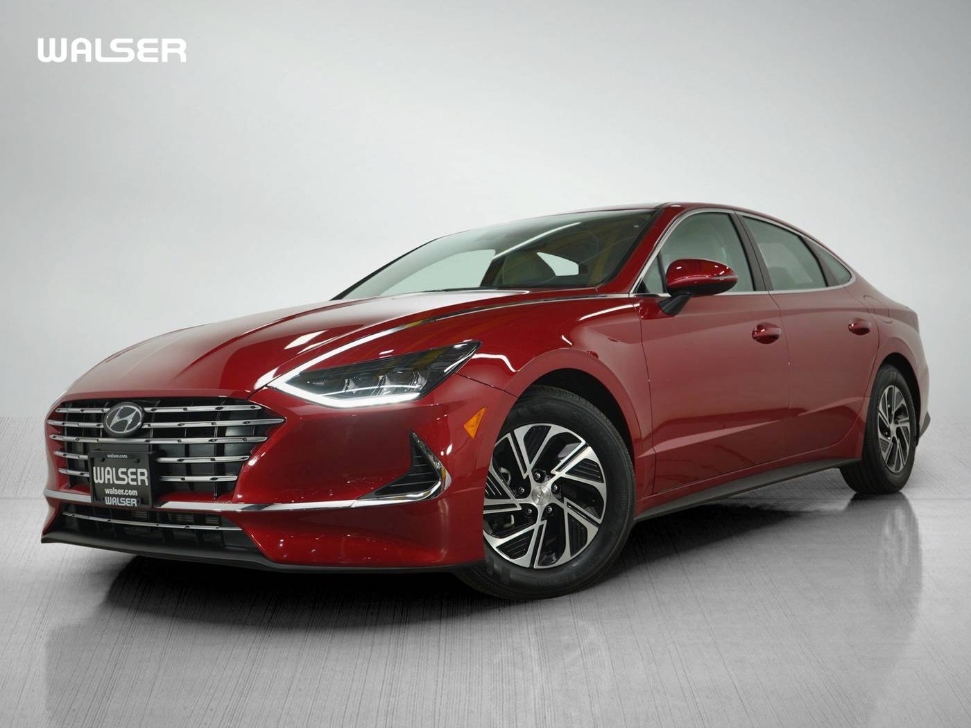 2021 Hyundai Sonata Hybrid Blue — Sedan — 33,677 mi — Brooklyn Park, MN