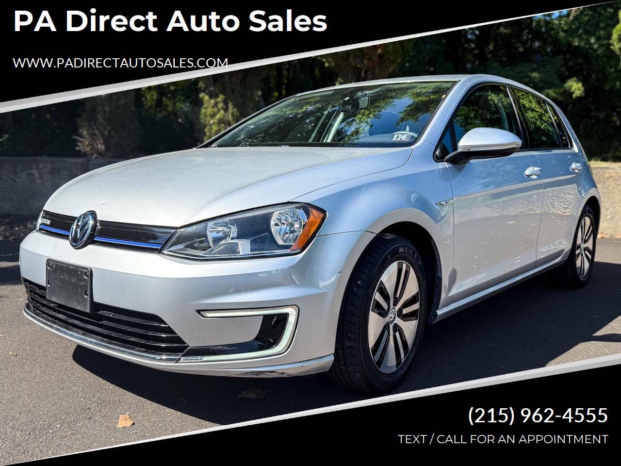 2016 Volkswagen e-Golf SE — Hatchback — 38,765 mi — Levittown, PA