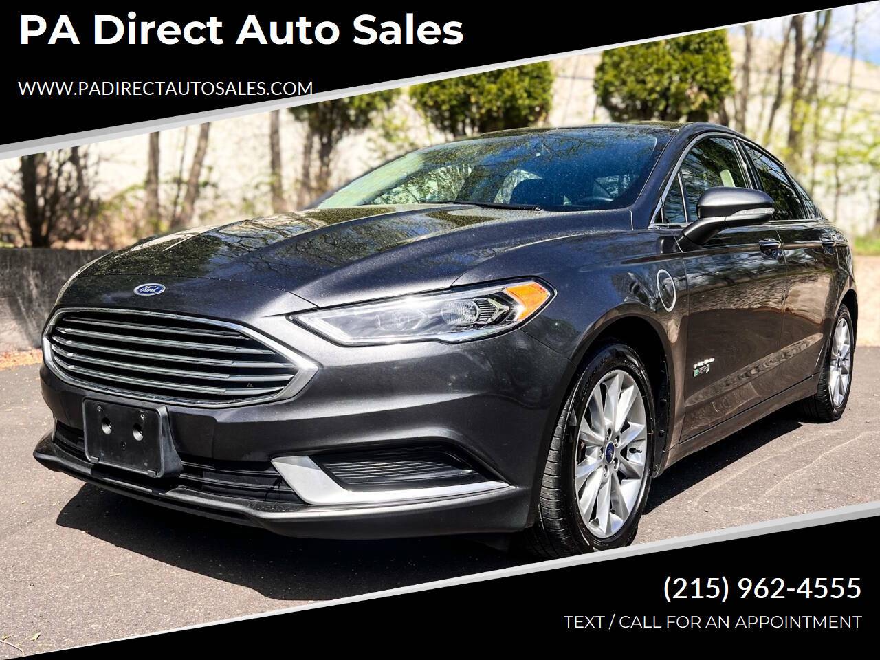 2018 Ford Fusion Energi SE — Sedan — 126,253 mi — Levittown, PA